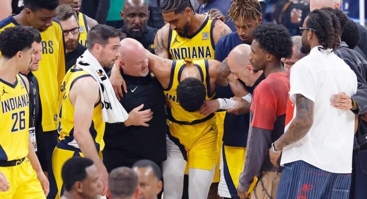 A Tyrese Haliburton Achilles -sérülése számos aggodalmat vet fel, de nem volt kétséges, hogy a 7. mérkőzésen játszott