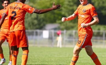 Goshen City FC: Goshen Boldenge Loss, Pivotal Road Win Scoes a Lansing Common FC ellen