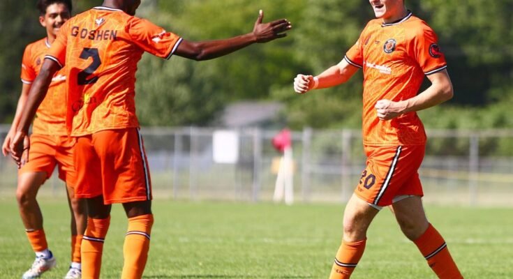 Goshen City FC: Goshen Boldenge Loss, Pivotal Road Win Scoes a Lansing Common FC ellen
