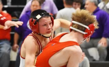 Honesdale birkózás Nathan Schuman PA Red Greco-Roman Freestyle verseny