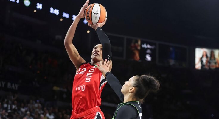Az ászok az A'ja Wilson visszatérése ellenére adnak vissza az agyrázkódást: Három étel, hogy elhozza a Las Vegas viharvesztésétől