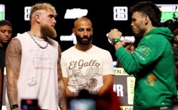 Jake Paul Julio Cesar Chavez Jr. Cotes ellen, előrejelzés, vonal, idő: június 28.