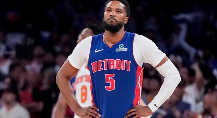 Malik Beasley egy szövetségi játékfelmérés és 2,25 millió dollárt kereső polgári tárgyalás tárgyát képezi. (AP Photo / Julia Demaoree Nikhinson, fájl)