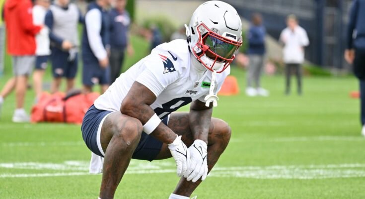 A Patriots mélységi testületének vetülete a 2025 -es edzőtábor előtt