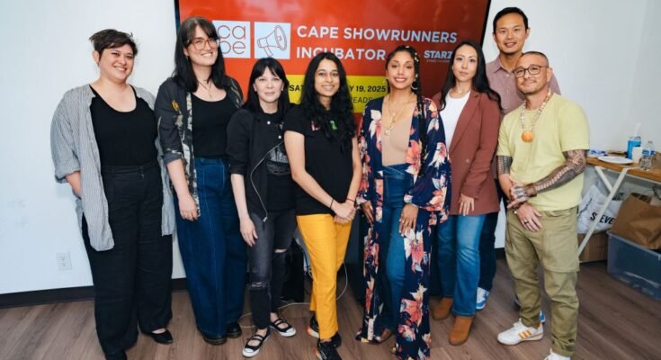 Cape and Starz Name Showruners inkubátor osztálya 2025 -ben az insular TV -írók számára az Asian Pacific számára