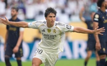 A Real Madrid Kylian Mbappe debütált a világkupán, de a fiatal Gonzalo Garcia az, aki ellopja a show -t
