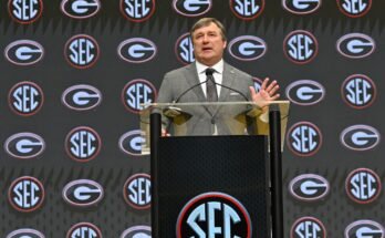 Kirby Smart megnyitja a szezon előtti táborot a 10. évadra Grúziában egy fiatal csapattal, a 2024 SEC cím után