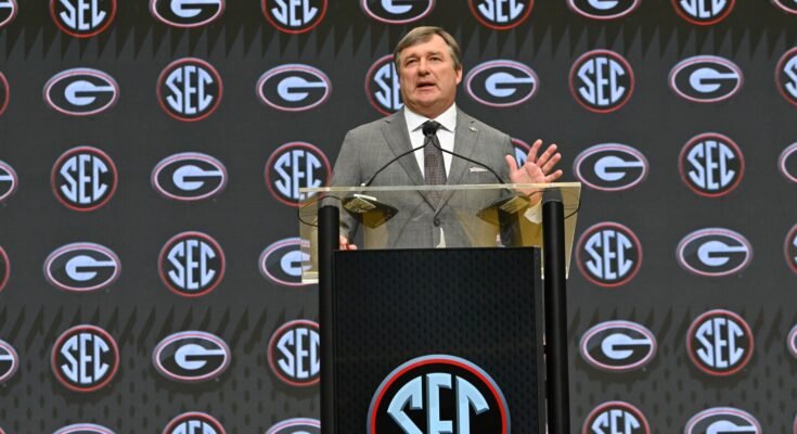 Kirby Smart megnyitja a szezon előtti táborot a 10. évadra Grúziában egy fiatal csapattal, a 2024 SEC cím után