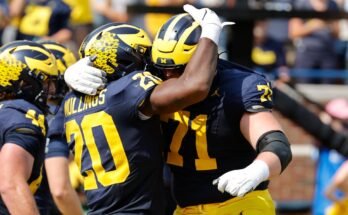 Michigan támadó vonali csatái 2025 -es indulási pontokért melegítik fel