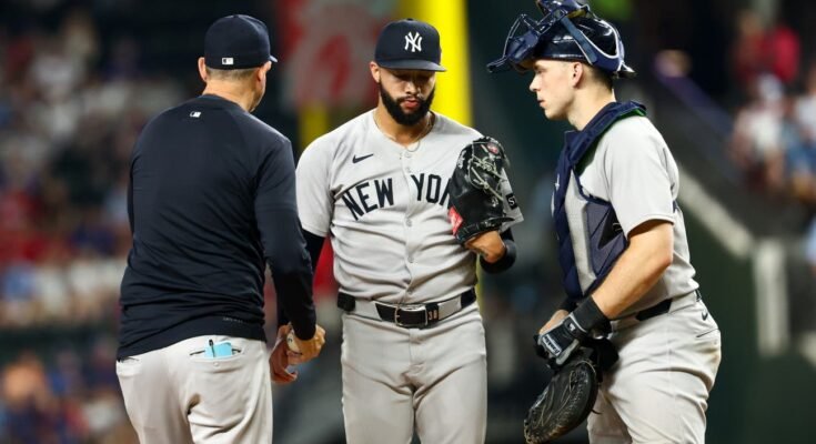 Aaron Boone de Yankees beszél