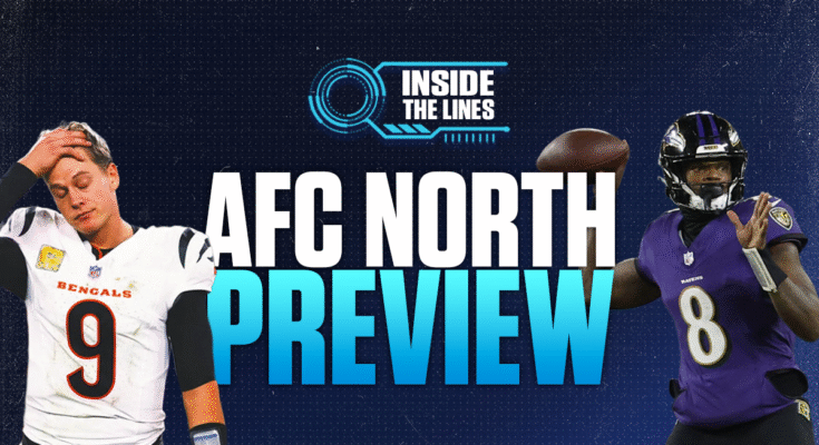 AFC North Best fogadások 2025: Lamar Jackson és a Ravens történelem, Joe Burrow és Bengálok ismét harcolnak